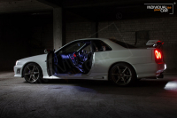 LED Innenraumbeleuchtung SET für Nissan R34 - Cool-White